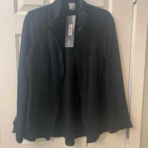 Encircled Dressy Track Jacket, Size L.